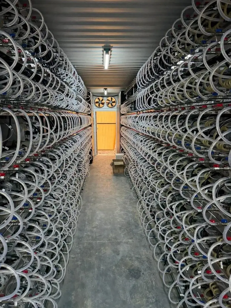 Salle hydro-cooling